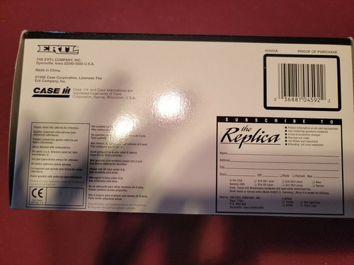 International T-340 Collector Edition 1/16 Scale Ertl - Picture 6 of 6
