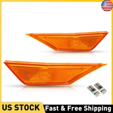 For 2016-2021 Honda Civic Front Bumper Reflector Side Marker Light Assembly USA