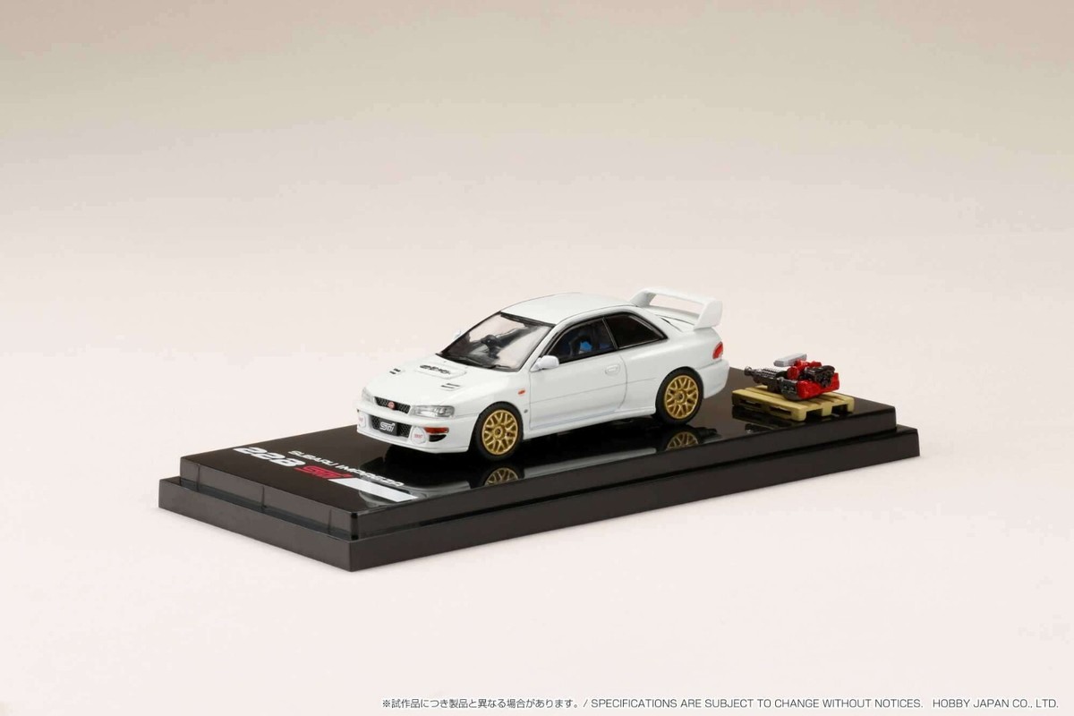 1/64 Hobby Japan SUBARU IMPREZA 22B STi Version (GC8改