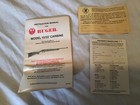Vintage Ruger Model 10/22 ~ .22 Long Rifle Red Label Empty Box with Instructions — photo 9