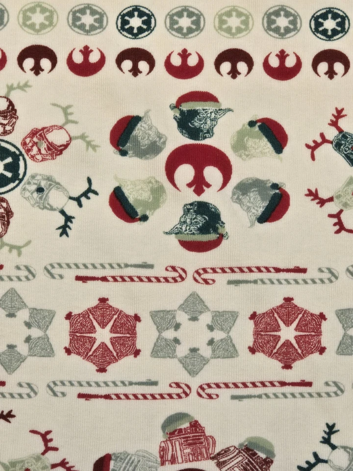 HANNA DIFFERENTSON - TALLA 8 / 130 - PIJAMA NAVIDAD STAR WARS - ALGODÓN - NIÑO NIÑA Foto 3 de 4