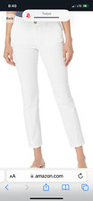 BRAND NEW TOMMY HILFIGERHAMPTON HERITAGE CHINOS WHITE SZ 2