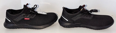 Safety Shoes Industrial Men's Furuian Non Slip Steel Toe Black Size US 9 NEW