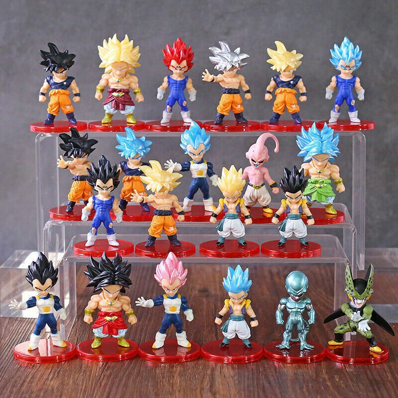 Son Goku Super Saiyan God (Red and Blue) Dragon Ball Super Minifigures -  Best Minifigs