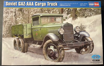 Hobby Boss Soviet GAZ-AAA Cargo Truck 83837 1/35 NIB Model Kit  Sullys Hobbies  