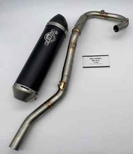 SCALVINI MARMITTA SCARICO COMPLETO SWM SM 125 R 2017-2020 ALLUMINIO/ CARBONIO