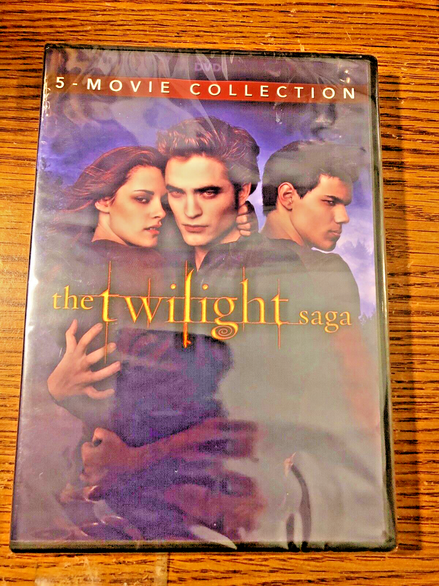 The Twilight Saga 5 Movie Collection DVD Complete Breaking Dawn