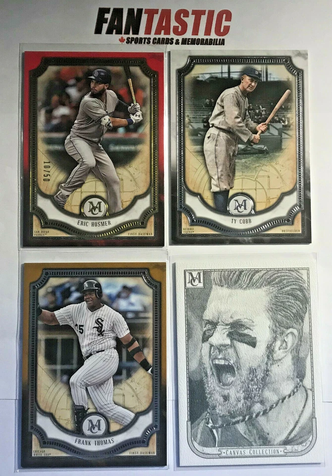 Topps Museum Collection YOU PICK base Canvas Collection Parallels 2017 2018 2019 - Image 3 of 4
