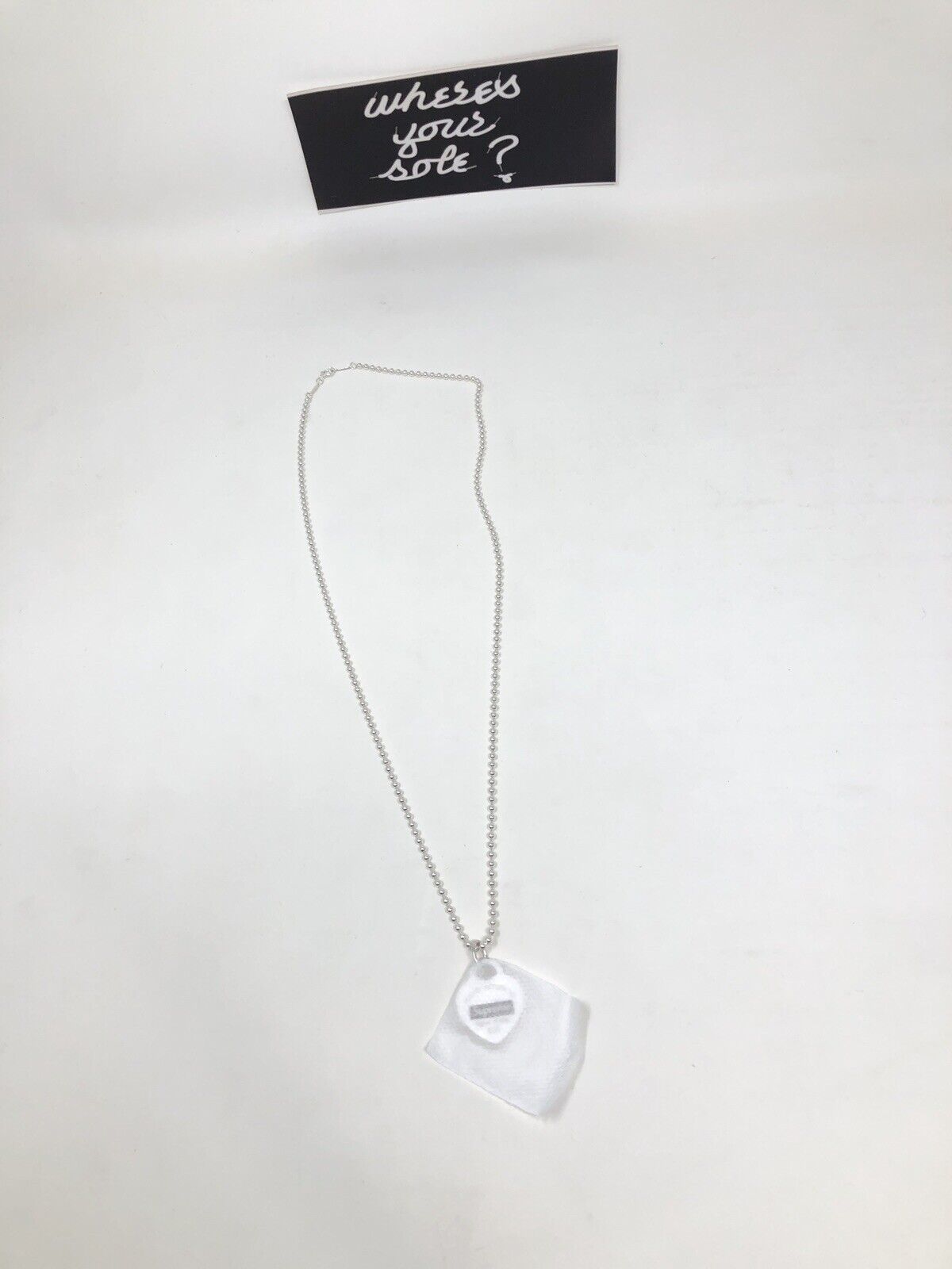 Supreme Tiffany & Co Return To Tiffany Heart Tag Pendant Chain