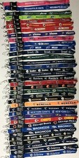 2 NFL LANYARDS KEY PHONE BADGE HOLDER