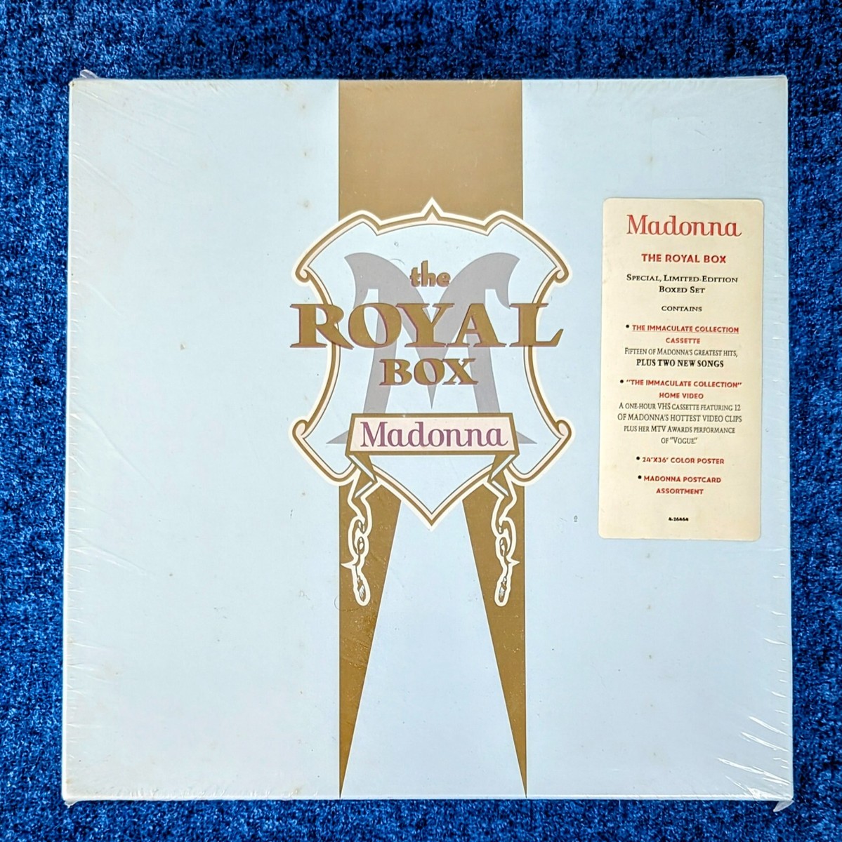 MADONNA SEALED THE ROYAL BOX SET CASSETTE EDT PROMO 1990