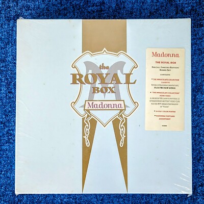MADONNA SEALED THE ROYAL BOX SET CASSETTE EDT PROMO 1990 MADONNA SEALED THE ROYAL BOX SET CASSETTE EDT PROMO 1990