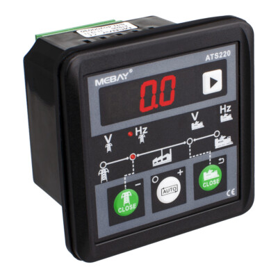 Genset ATS controller ATS220 4 Digits LED Display Generator  Switch Module Panel