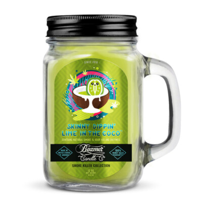6-Pack of Beamer Natural Odor & Smoke Eliminator Candles! Mix & Match 46 Scents!