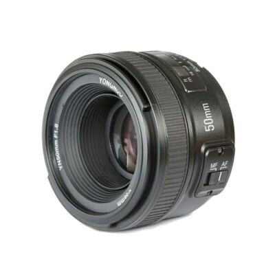 Yongnuo YN 50mm f/1.8 Objektiv für Nikon F Standardobjektiv mit fester Brennweit