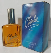 Vintage Charlie by Revlon Concentrated Cologne Splash 2.25 oz