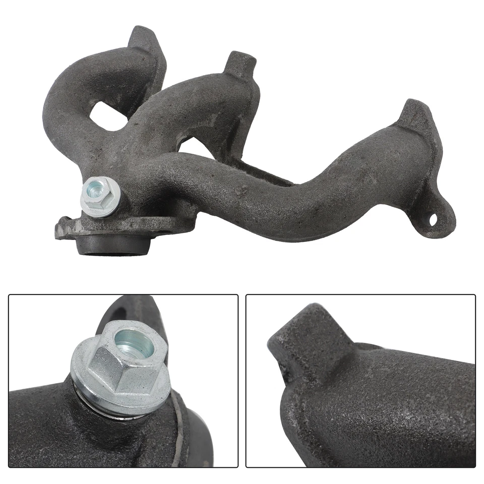 Colector de escape y junta delantera trasera 1999-2006 2 piezas para Jeep para Grand Cherokee TJ Foto 4 de 4