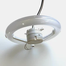 TCP L13T9N5027K 13 Watt T9 Circline LED Lamp with TCP 4001 Ceiling Pan Adapter