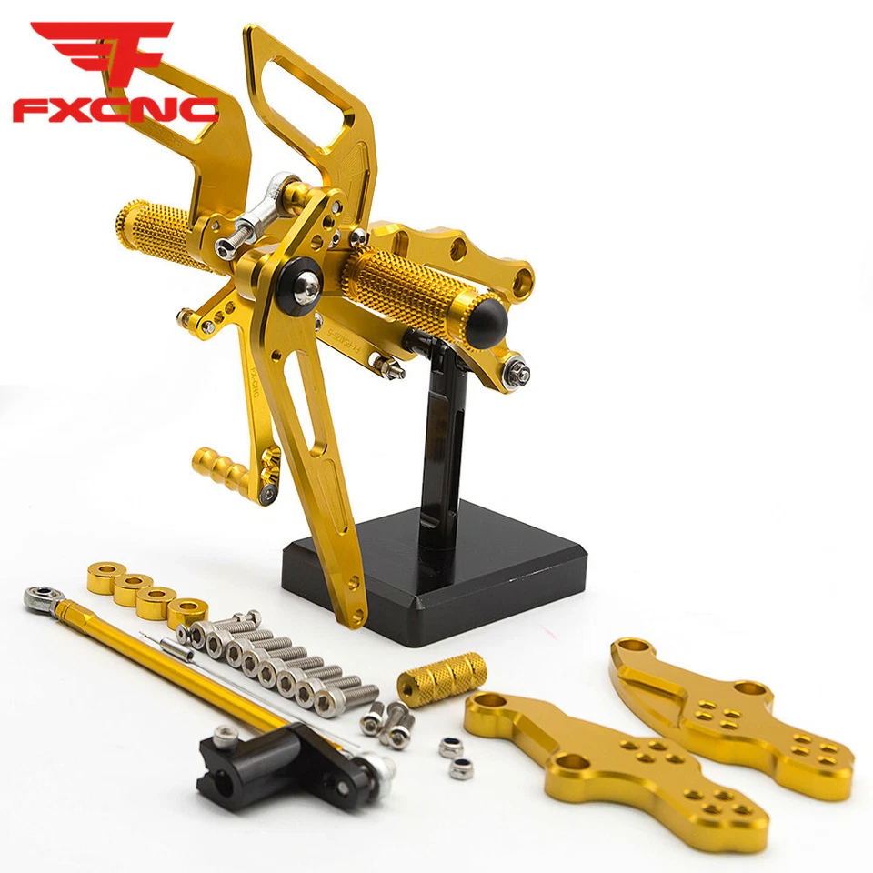 Para Aprilia GPR125 RS4 125 4T 2011-2016 2013 2014 CNC estriba trasera GP Shift Foto 4 de 4