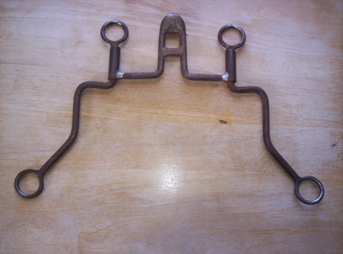 Embout De Cheval Western Spade JT Silversmiths - Acier Inoxydable Gravé - Modèle B-1519SS - Neuf