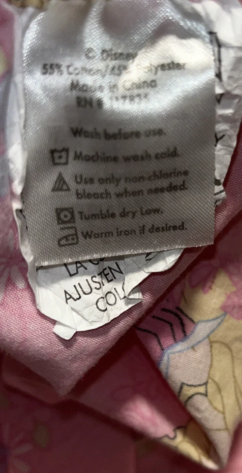 "Sábana ajustable para cuna/niño pequeño Disney Princess - Cenicienta, Bella, Aurora 50""x42""" Foto 2 de 3