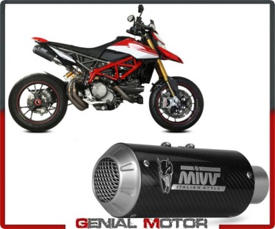 Exhaust terminal MIVV MK3 Carbon for DUCATI HYPERMOTARD 950/SP/RVE 2021 > 2022