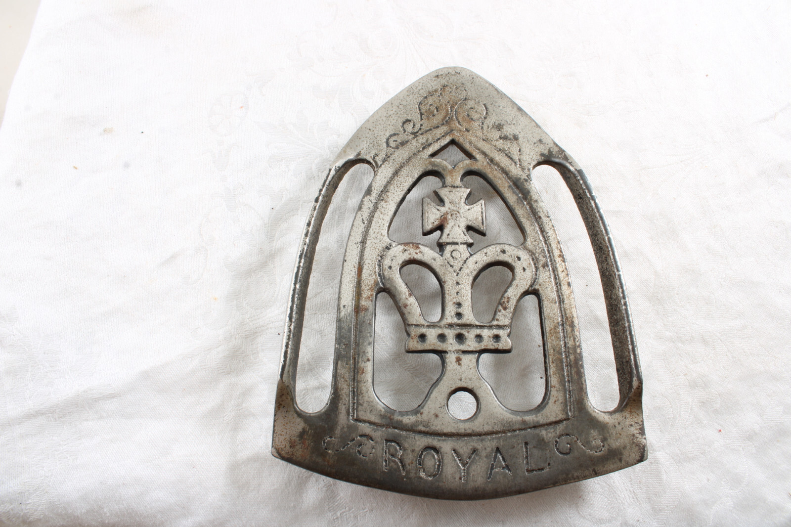 Antique Royal Flat Iron Trivet
