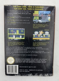 Wrath Of The Black Manta Nintento NES Boxed PAL - BOX ONLY - NO CARTRIDGE