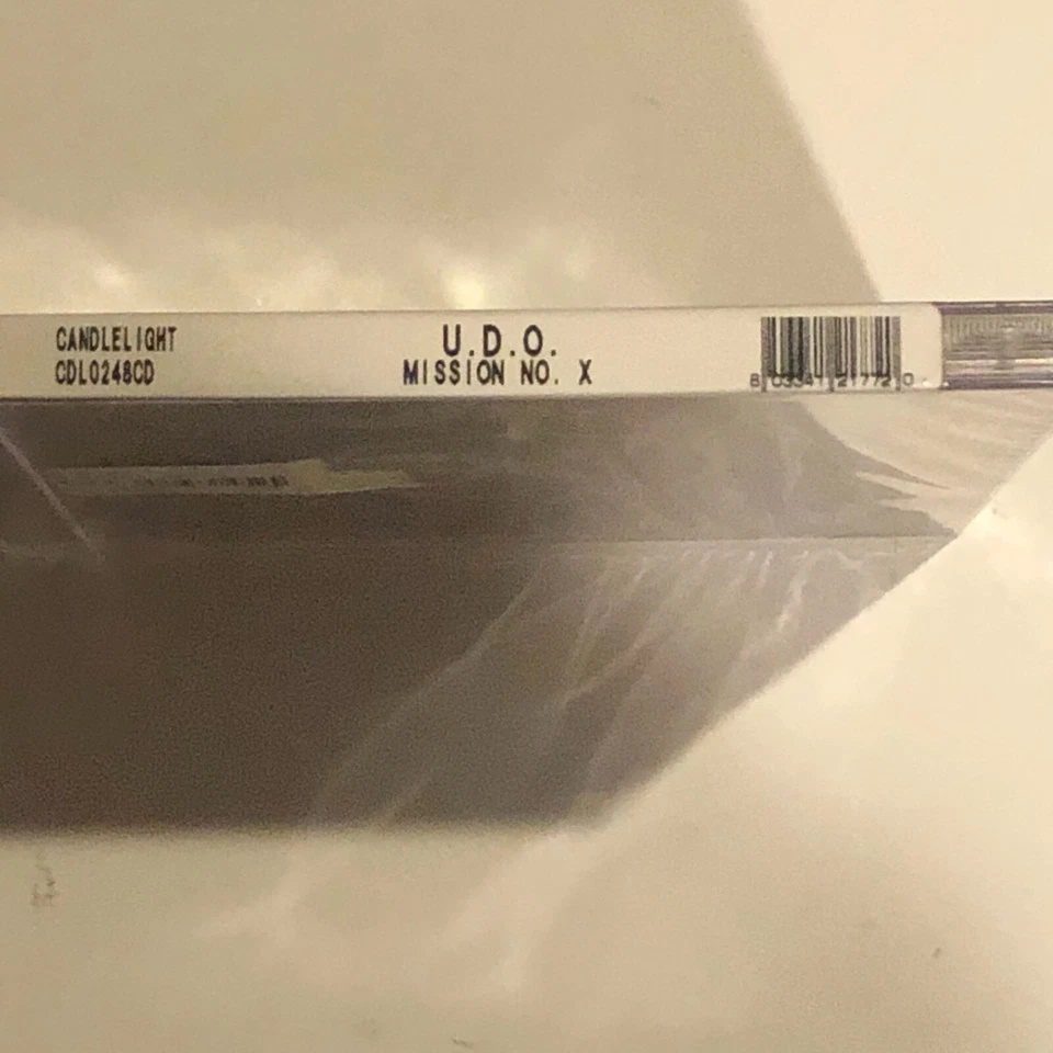 U. D. O. - Mission No. X - CD  BRAND NEW & FACTORY SEALED - RARE Foto 3 de 3