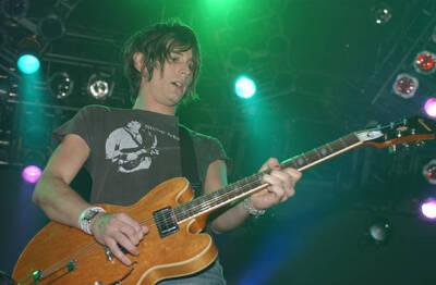 Nick Valensi of The Strokes during The Strokes Perform at the Rose- Old Photo 1