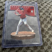 BOBBY DALBEC RC 2021 CHRONICLES MAGNITUDE ROOKIE #47 BOSTON RED SOX