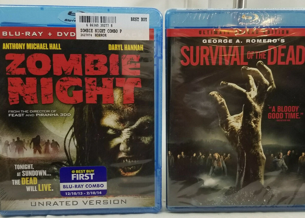 2 HORROR Blu Rays George A. Romero Survival of the Dead & ZOMBIE NIGHT NEW  876964003292 | eBay