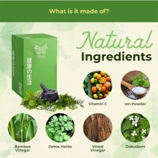 Original 2box 100pcs Health ITSUKI KENKO Cleansing Detox Foot Pads Patch Herbal