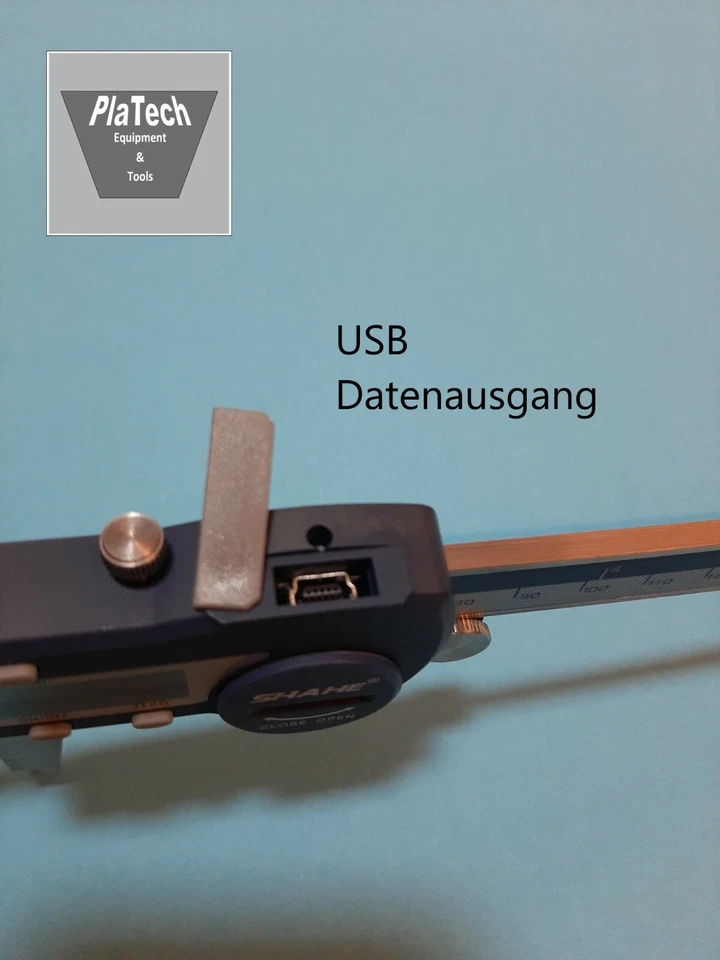 Digitaler Messschieber Schieblehre 150mm / 200mm / 300mm ABSOLUTE Funktion IP54 - Bild 3 von 4