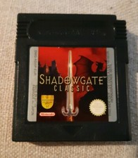 Shadowgate Classic Nintendo Game Boy Color GBC plays GBA SP /SHADOW GATE