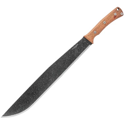 CONDOR TOOL & KNIFE Condor Mountain Pass Machete 22" 1075HC Full Tang Klinge, Micartagriff und Leder