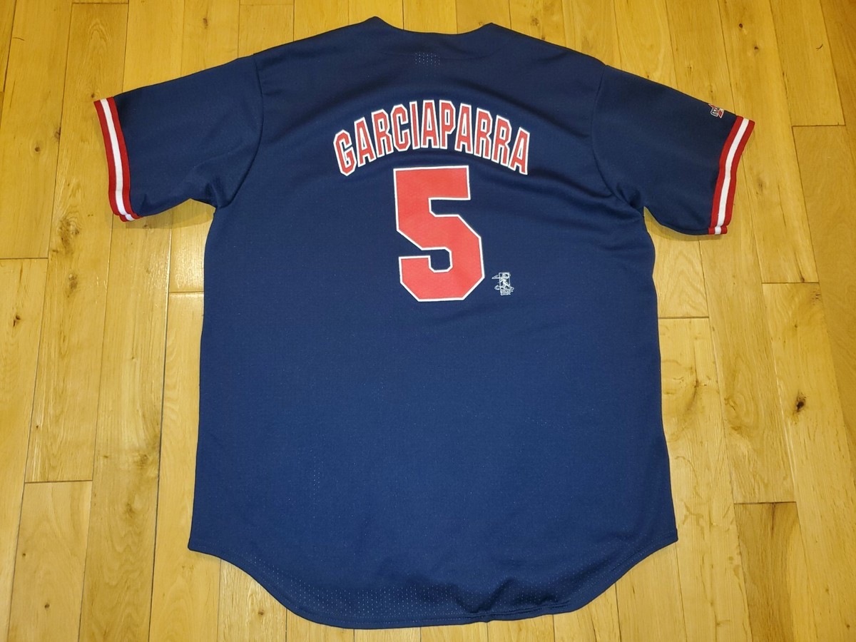 最新入荷 Blue Garciaparra Nomar 6864 Majestic Vtg BOSTON Mens SOX RED その他