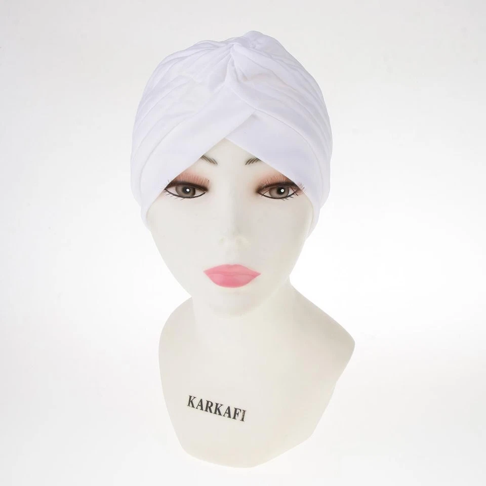 Turban Chimio Femmes Hijab Bonnet de Nuit Souple Confortable de Cheveux -chef - Photo 1/1