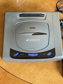Loaded Sega Saturn console with 64GB SAROO