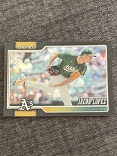 2026 Topps Series 1 Black Rainbow Foil Jacob Lopez 06/10, RARE, Fresh, Mint