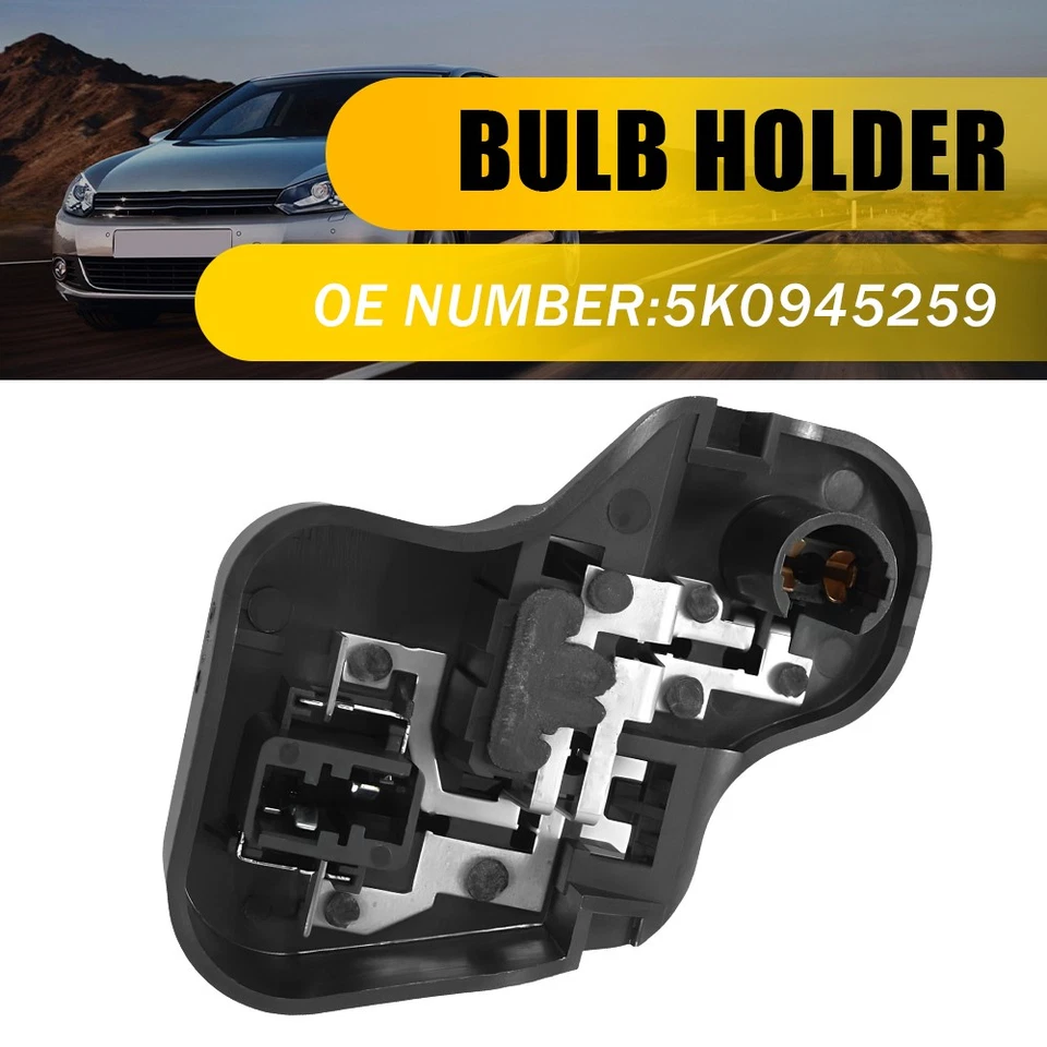 VW Golf 5K Mk6 Rear NS Left Inner Light Cluster Bulb Holder New 5K0945259 - Image 2 of 4