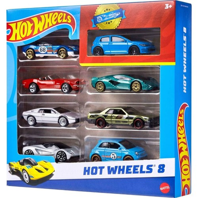 #ad Cars amp; Trucks Set with 1 Exclusive Car 1:64 Scale 8pk $13.00