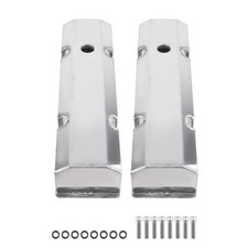 1pair Fabricated Aluminum Tall Valve Covers For Small Block Chevy 305 327 V8 1pair Fabricated Aluminum Tall Valve Covers For Small Block Chevy 305 327 V8
