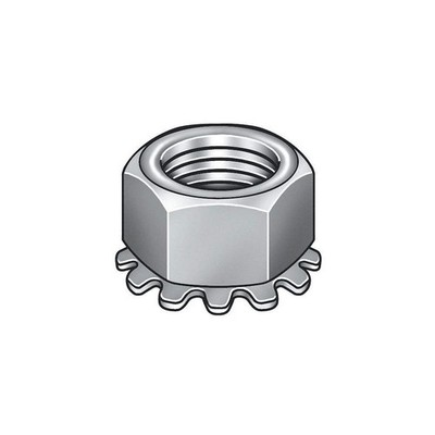 GRAINGER APPROVED KEPI0-40-100P LkNt ETWshr,Znc,Stl,#4-40,3/32in,100PK 4EFZ3