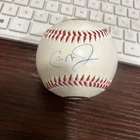 Cal Ripken Jr Signed Baseball W COA Hall of Fame Ripken Ball Chevy Logo