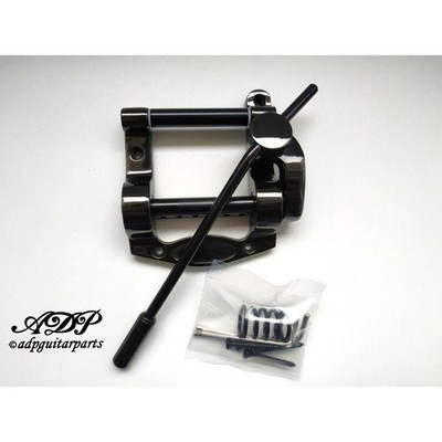 Vibrato Goldo G5 Schwarz, Stil BIGSBY B5