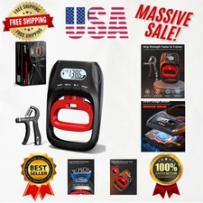 Professional Hand Grip Tester & Resistant Trainer - Enhance Strength to 400lbs