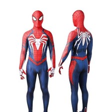Advanced Spider-Man Jumpusuit Cosplay Costume Suit Spiderman Halloween Adult