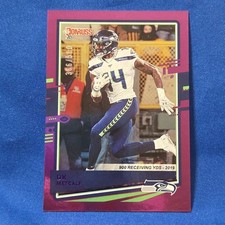 DK Metcalf Seahawks 2020 Panini Donruss Purple #224 Serial #366/500