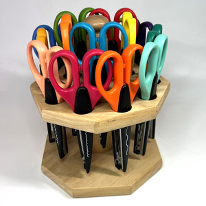 Kraft Edger Scissors With Carousel Set of 15 Decorative Craft Paper Scissors
